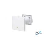 Recuperatore di calore a scambio ceramico a parete diam.150 alimentatore incasso 74mc/h (telecomando incluso) "PICO HP2-80Wi"