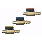 rubinetto a sfera a M-M per gas R410a attacc. 5/16 M x 5/16 M Sae