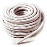 Guaina diflex vinilica spiralata per condizionamento e climatizzazione diametro int.16 metri 30 resistenza 70°C Ral 9010