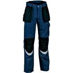 pantalone COFRA modello CARPENTER BLU/NERO Taglia 44