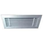 Griglia in alluminio di immissione/estrazione RAL9003 dim. 200x100 - portata 30mc/h.