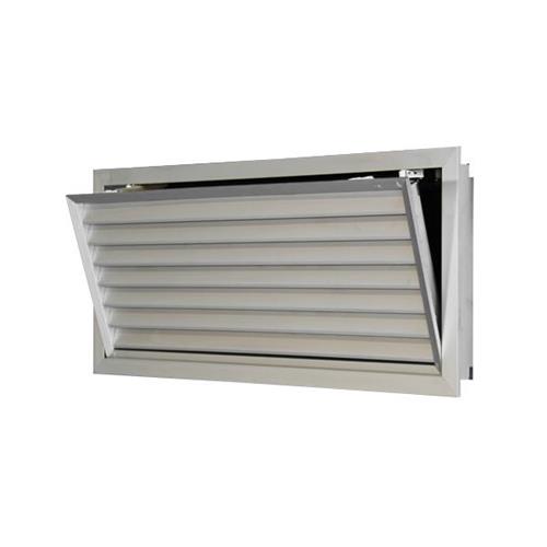 Griglia di ripresa in alluminio passo 25 base/altezza 600 x 300 con ... Altezza porta garage