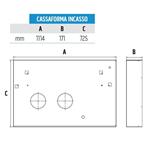 KIT CASSAFORMA INCASSO UNICO AIR/AIR INVERTER (in abbinamento a B0776)