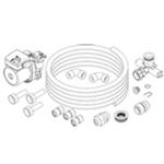 SAK2 - Kit di collegamento per generatore di calore esterno (collegamento al punto di innesto del riscaldatore elettrico e al ritorno dell’accumulatore)