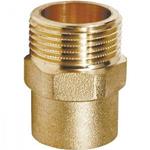 Raccordo Dritto maschio in ottone a saldare per tubo rame 3/8" x 10
