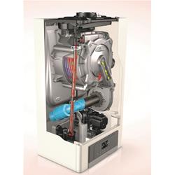 Caldaia a condensazione THISION MINI COMBI 25.3 riscaldamento e produzione di ACS istantanea 24 Kw (Metano)