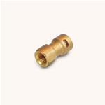 Attacco diretto Gator fittings 1/4 Sae Femmina x 1/4 Connessione tra rubinetto e tubo rame compreso guarnizione rame