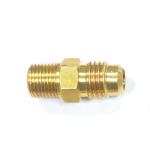 raccordo dritto 1/8" NPT maschio 1/4"C Sae completa di meccanismo di carica sul lato da 1/4