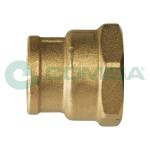 Raccordo dritto ridotto F/F 1/2" X 3/8"