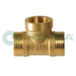 Raccordo a Tee M/F/M 3/4" X 1/2" X 3/4"