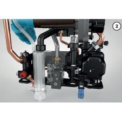 Caldaia a condensazione THISION MINI COMBI 25.3 riscaldamento e produzione di ACS istantanea 24 Kw (Metano)