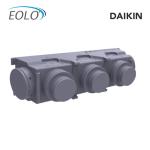 Plenum In Polistirene EOLO per DAIKIN Mod. FWB-BT 02/03/04, FWP-AT 02/03/04 (attacchi 3 x Ø 150-200 + 2 x Ø 200)