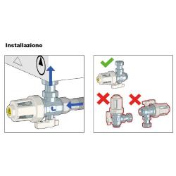 TERMOIDRAULICASHOP  CALEFFI FILTRO DEFANGATORE MAGNETICO 3/4 SERIE DIRTMAG  XS PER SOTTOCALDAIA