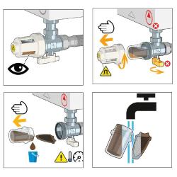 TERMOIDRAULICASHOP  CALEFFI FILTRO DEFANGATORE MAGNETICO 3/4 SERIE DIRTMAG  XS PER SOTTOCALDAIA