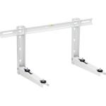 Staffa BIG per climatizzatori misure P 550 x H 400 x L 800 mm premontata  (portata 160 Kq) in lamiera zincata completa di accessori