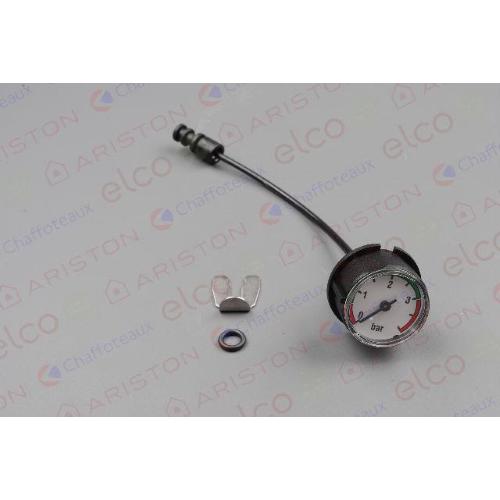 IDROMETRO 0-4 BAR D27MM KPL.