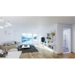 Fan Coils Daikin mod HP Convector a Parete 2 tubi  Resa Risc. 2,4 Kw attacchi a SX (Comando a filo da acquistare a parte)