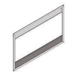 Pannello estetico di copertura cassaforma orizzontale