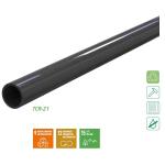 tubo scarico condensa rigido TCR-21 ECO Nero in barre da 2 mt (Cnf. 25 pz.) per collegamento scarico condensa caldaie a condensazione e climatizzatori