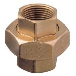 Bocchettone Diritto Femmina/Femmina 1/2" F x 1/2" F tenuta o-ring conica