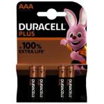 Duracell batterie alcaline AAA/LR3 1.5 V Extra Life Blister da 4pz