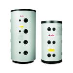 Puffer plus - 100 Lt. termoaccumulatori per impianti di riscaldamento con connessioni