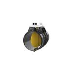 Serranda motorizzata a farfalla in plastica Ø 100 Portata aria 152 m³/h alimentazione 220 V Sirio 2.0 Point Versione Master (alimentatore incluso)
