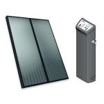 Kit sistemi solari drain-back - 2 x V26 - Installazione SOPRA TETTO 