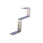 FST225-180R supporto regolabile per fissaggio su tetti con coppi e tegole in Acciaio inox AISI 304