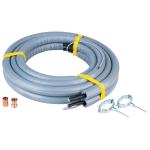 Prolunga 5 mt. per tubo di collegamento solaris Daikin 15/18 include materiale di montaggio, raccordi di collegamento e cavo sonda