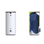 Bollitore BSV vetrificato - da 200 Lt. mono serpentino per la produzione di ACS con pompa di calore 