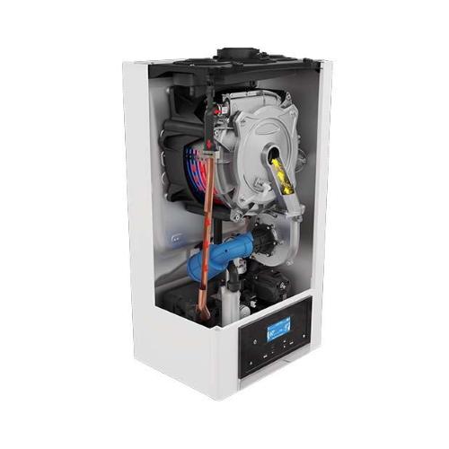 Caldaia a condensazione THISION SK COMBI 25 riscaldamento e produzione di ACS istantanea 24 Kw (Metano)