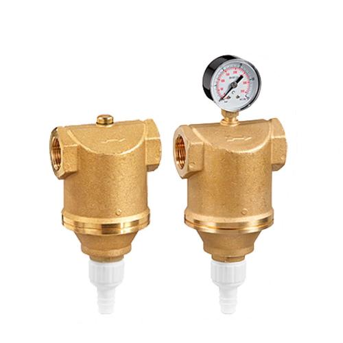 Bravocalor filtro pulente con manometro 1" F portata 4,8mc/h