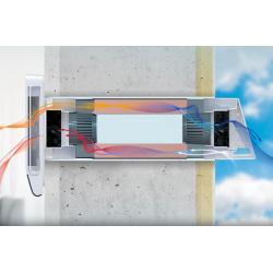 Recuperatore di calore a doppio flusso continuo TS-Dual Flow Ø200 -  (mc/h min 15 max 90) - (telecomando incluso)