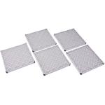 5 Filtro alta efficienza ISO16890 (ePM10 60%/65%) e EN779 (G4/M5) (solo con BYCQ140E) (abbinabile solo con griglia BYCQ140E)