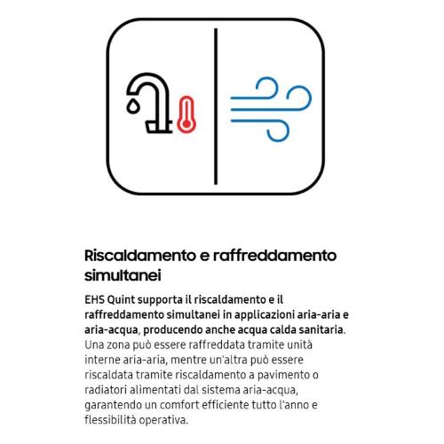 Unità Esterna EHS Quint R32 Pot. 12.5 kw