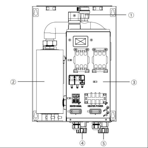 Kit resistenza aggiuntiva 3 kW (collegamento monofase 220V oppure trifase 400V)