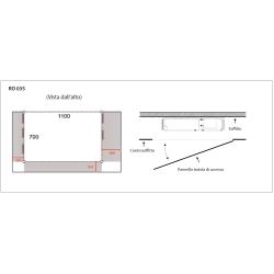 Deumidificatore per sistemi canalizzati 350 mc/h - Completo di Comando e sonde - 32 L/giorno - gar R-513A