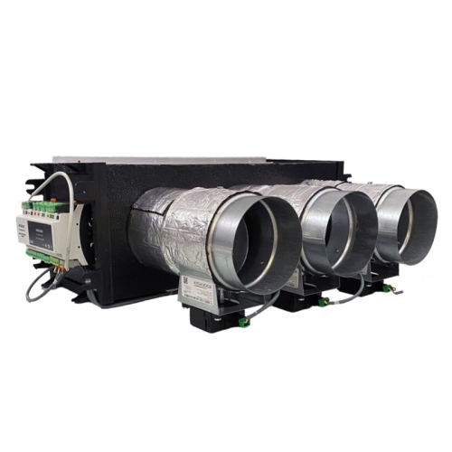 Plenum cablato Samsung AC071RNMDKG/EU 5 attacchi 150 completo di serrande, centralina universale ed interfaccia a filo Sam NASA 2.0