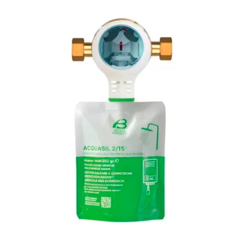 MiniDue Ottone - Pompa dosatrice volumetrica meccanica, autoadescante, dimensioni ridotte per uso civile att. da 1/2" F